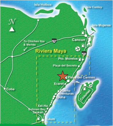 Playa map